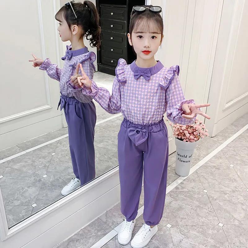 Bộ Đồ Hai Mảnh Phong Cách Mới 2022 Dành Cho Bé Gái