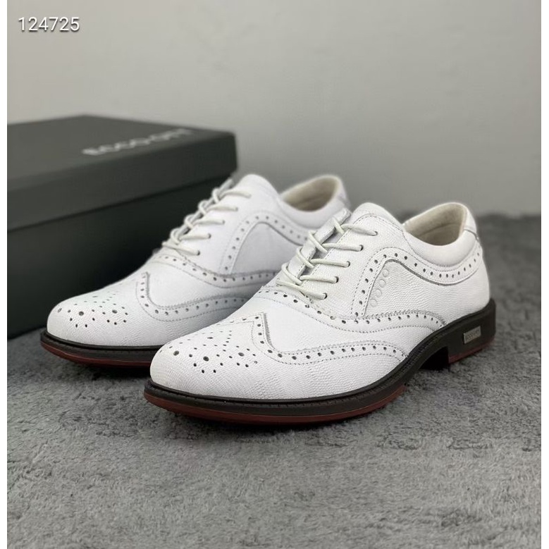 giày golf nam da thật