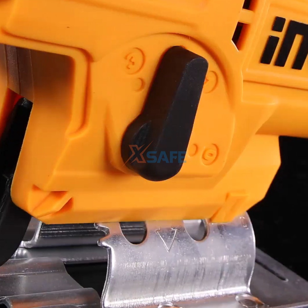 Máy cưa lọng dùng pin Lithium 20V INGCO CJSLI8501 cắt kim loại 10mm, cắt gỗ 80mm, kèm 5 lưỡi cưa lọng, không kèm pin sạc