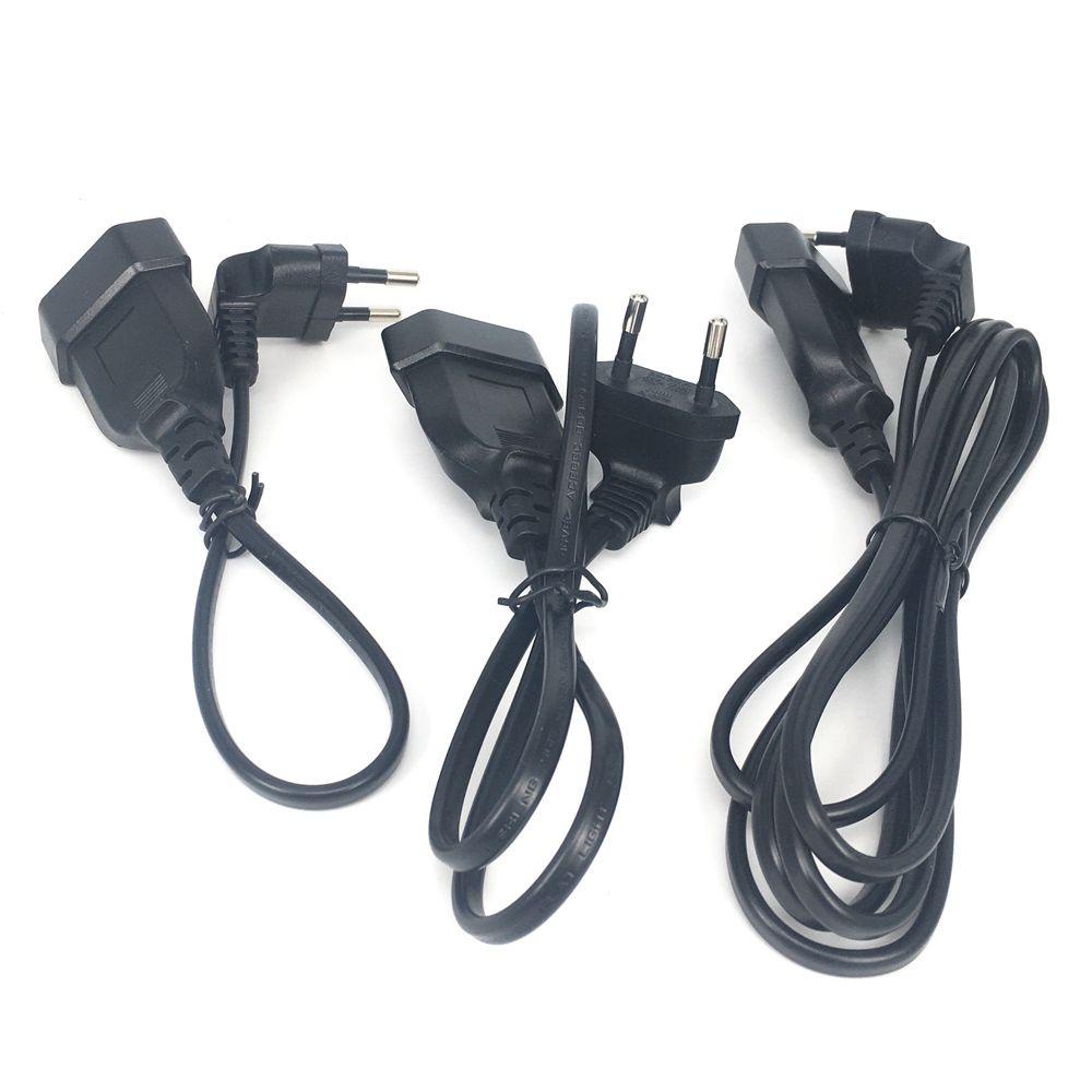 1 Dây Cáp Nối Dài Nguồn Máy Tính 2Pin 90 Độ