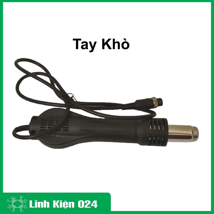 Máy hàn khò điện tử QUICK 8586 2 trong 1 điện áp 220V chỉnh nhiệt công nghệ mới