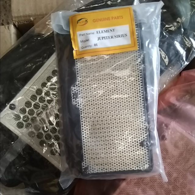 Lọc gió Jupiter V R MX xăng cơ, Sirius R V RC RL xăng cơ ( lọc khí cho xe máy Yamaha FILTEK YA
