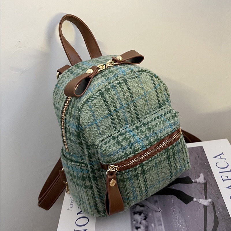 Balo mini thời trang balo nữ thời trang dễ thương có hình thật SMN334