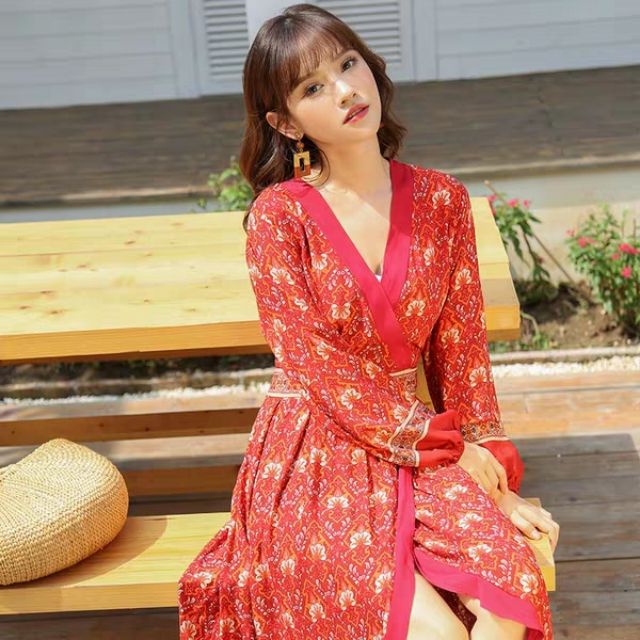 VÁY DÀI PHONG CÁCH BOHO