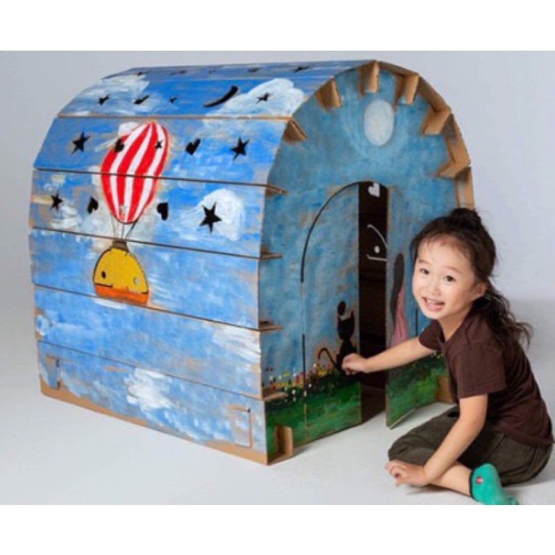 NHÀ GIẤY - NHÀ CARTON CHO BÉ YÊU