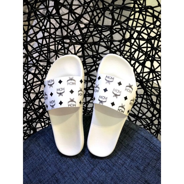 Dép quai ngang nam thời trang cao cấp Full box MCM