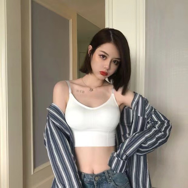 Áo Bra Nữ Cotton không gọng co giãn tập gym, yoga, thể thao BR01