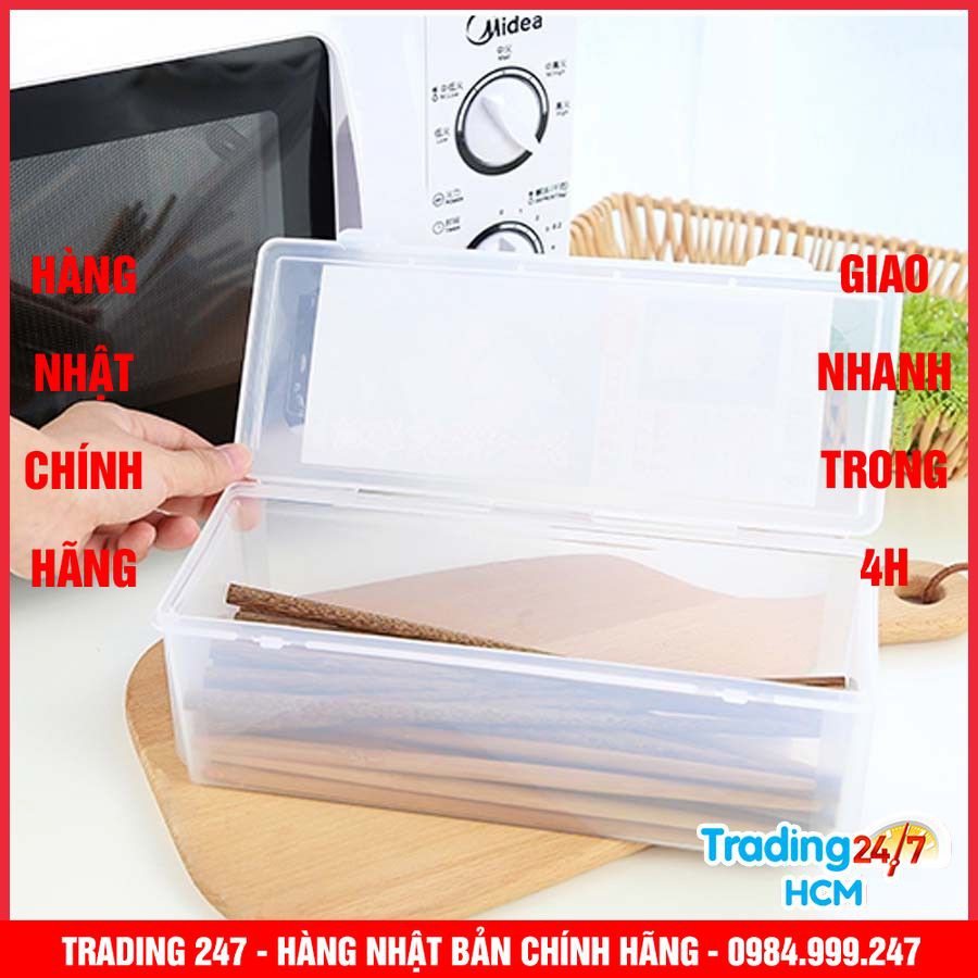 [Hỏa tốc HCM] Hộp đựng đũa thìa cất gọn INOMATA - Nội địa Nhật Bản