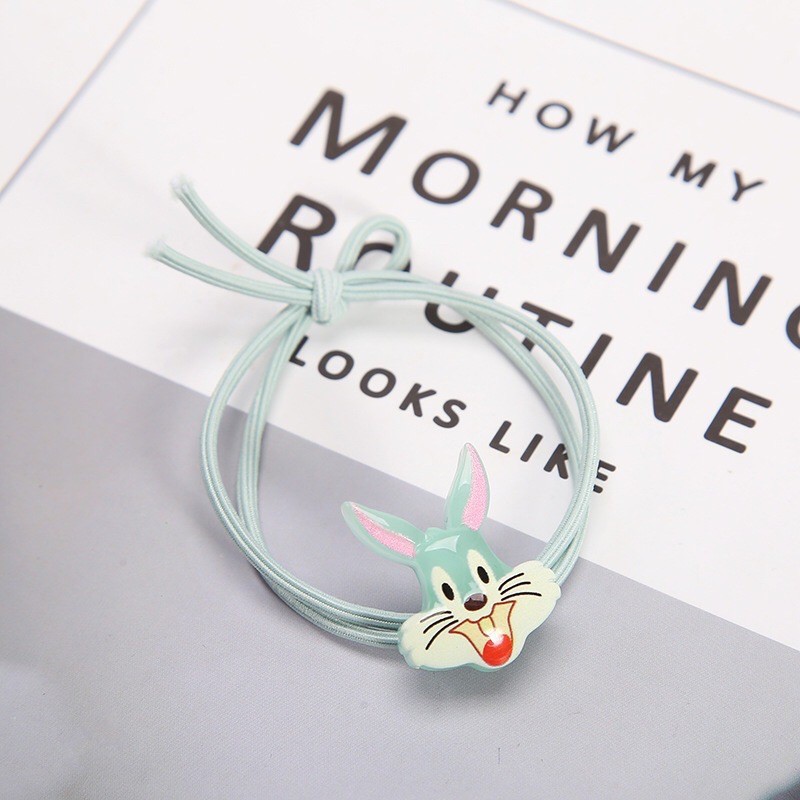 Dây Cột Tóc Dạ Quang Phát Sáng Hình Dễ Thương, Dây Cột Tóc Hàn Quốc Đẹp