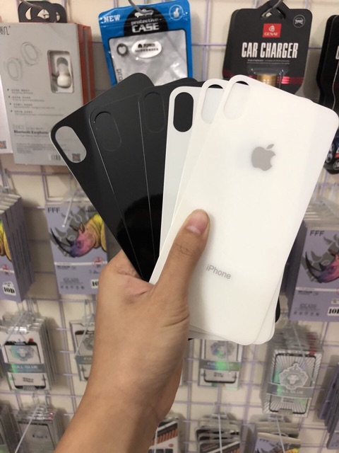 Dán kính lưng mặt sau iphone