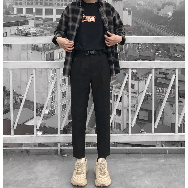 Quần Vải Line Đen  ( Line Pant SS1 ) | BigBuy360 - bigbuy360.vn