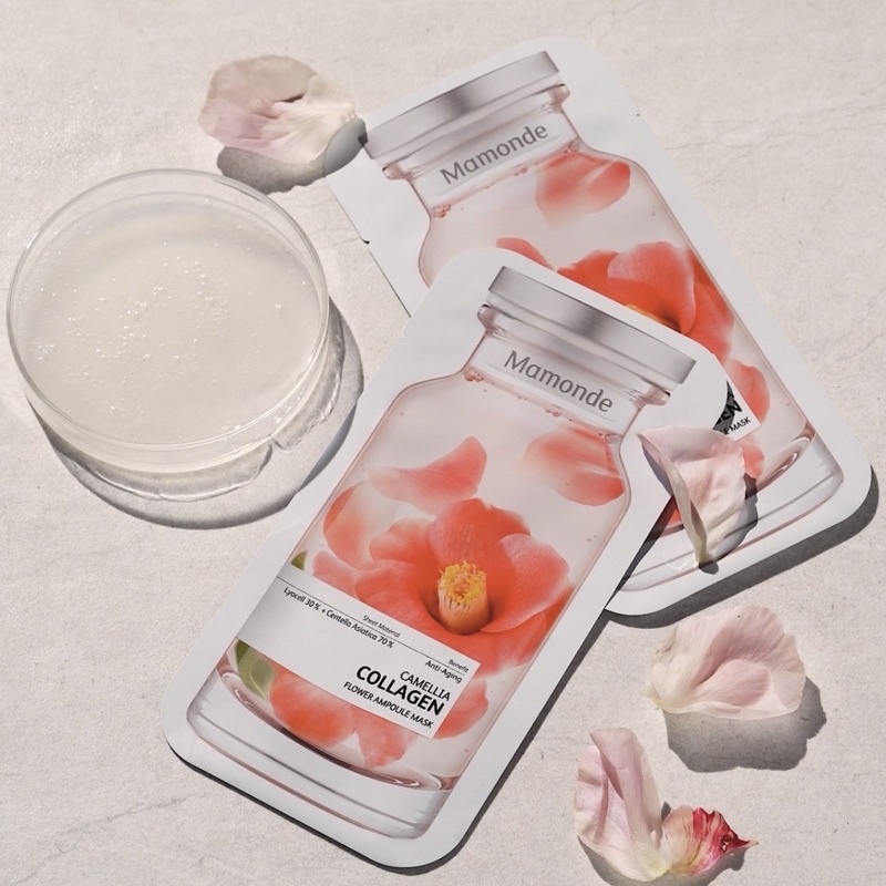 Mặt Nạ Mamonde Flower Ampoule Mask