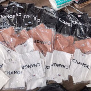 ⭕️Áo thun chữ CHANGE form body siêu chuẩn
