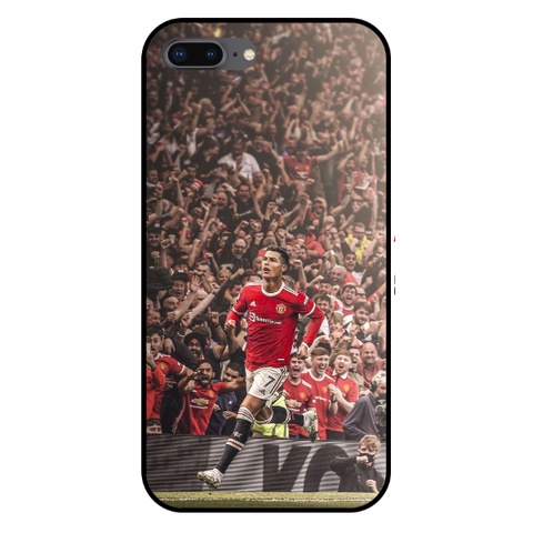 Ốp Lưng Iphone CR7 Cristiano Ronaldo Chất Liệu Kính Cường Lực Dẻo Bóng