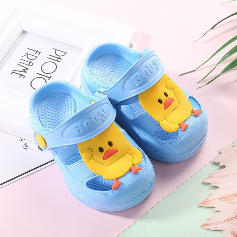 ĐÔI DÉP HINH VỊT siêu cute cho bé trai,bé gái,thich hợp mang đến lớp học hay ở nhà( chiều dài chân từ 12-16.5CM).