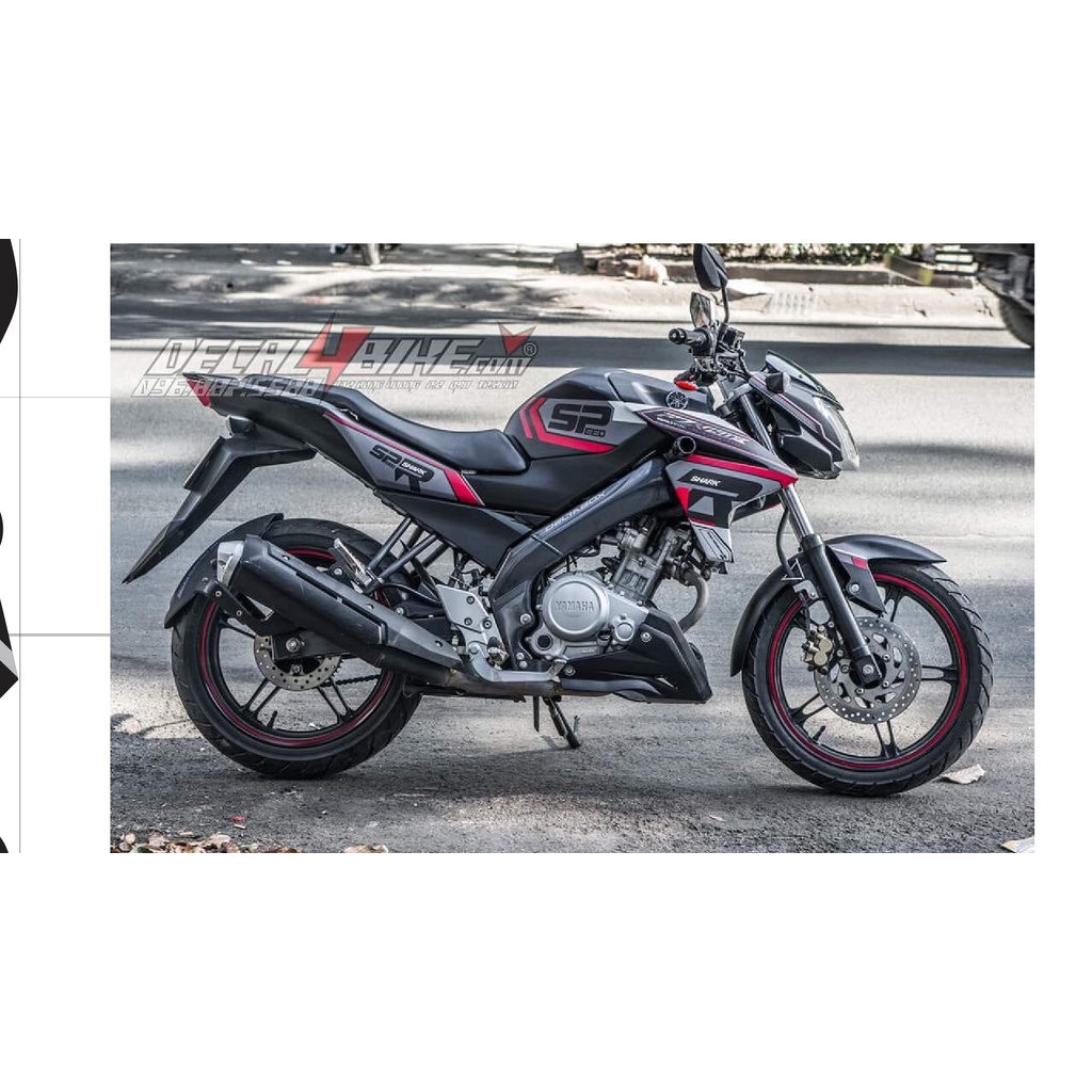 Tem trùm fz150i đỏ đen