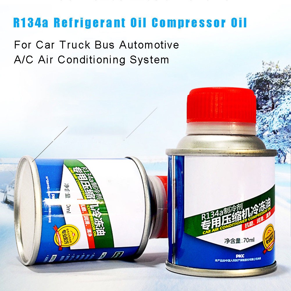 R134a Refrigerant Oil Compressor Oil for Car Truck Bus Automotive A/C Air Conditioning System