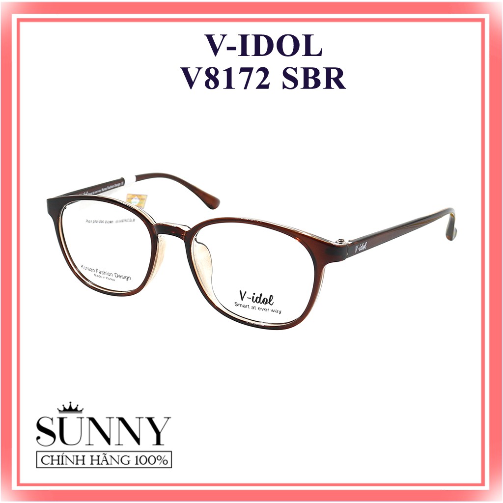 V8172 Gọng kính V-idol chính hãng, thiết kế dễ đeo bảo vệ mắt