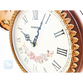 ĐỒNG HỒ TREO TƯỜNG 2 MẶT 06N - Mặt kính cầu sang trọng đường kính 25cm