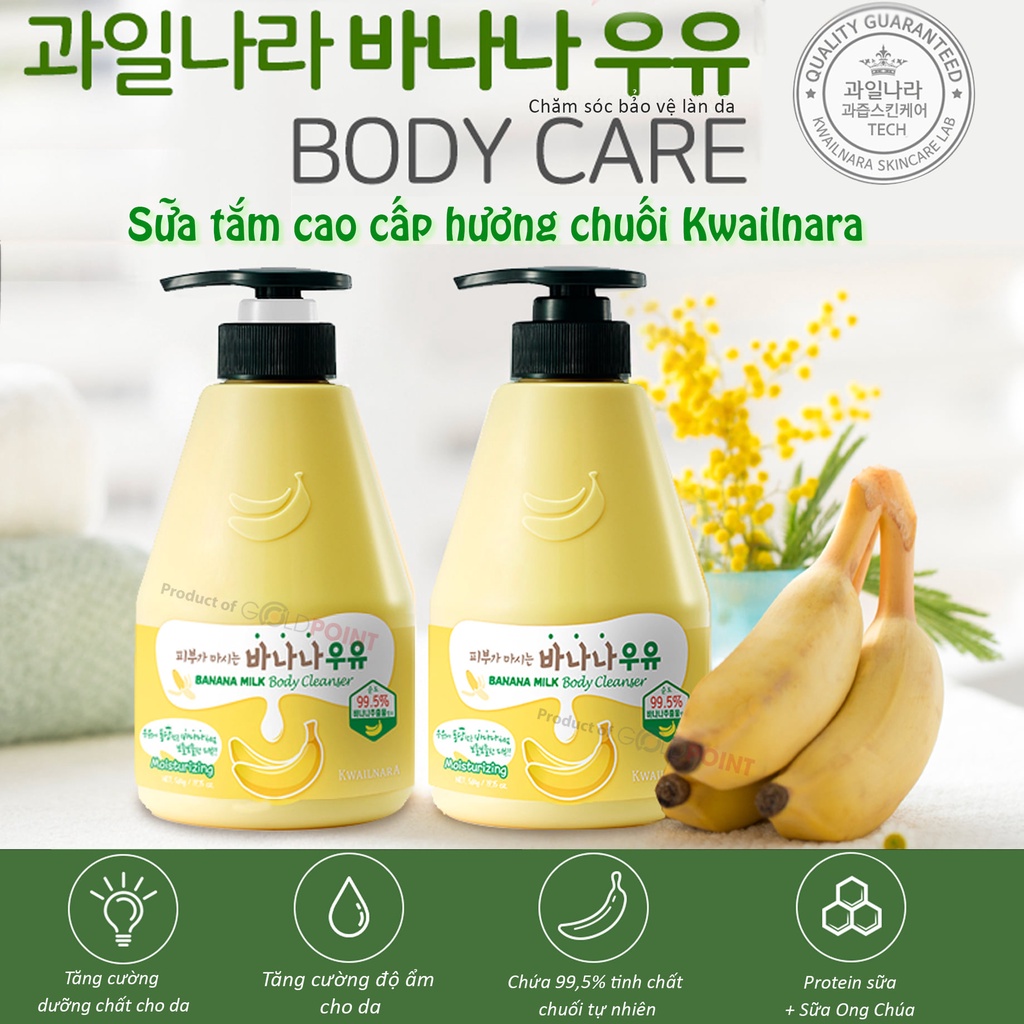Sữa tắm cao cấp Kwailnara Hàn Quốc