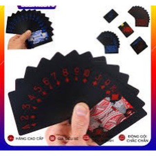 BÁN SỈ - Bộ Bài Tây POKER Chất Liệu Nhựa PVC Chống Thấm Nước 2 Màu