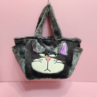 Túi Đựng Đồ Ăn Trưa Hình Mèo Lucifer Hoạt Hình Nhật Bản Sức Chứa Lớn