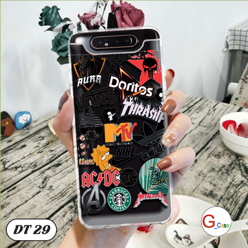 Ốp lưng SAMSUNG GALAXY A80 dẻo trong in hình