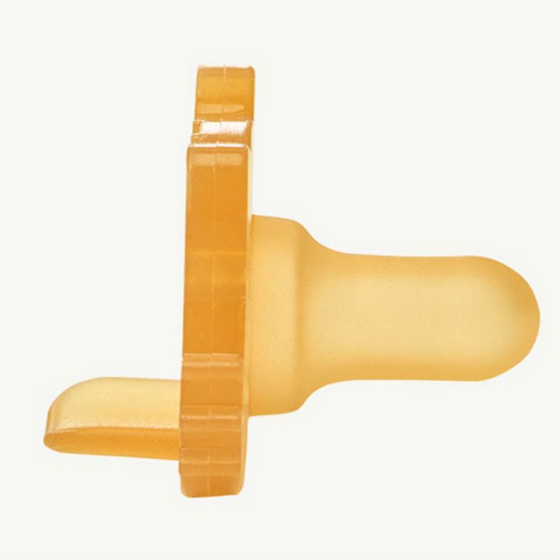 Núm ti giả kèm dây đeo và hộp đựng bằng silicon cho trẻ sơ sinh (có bán lẻ núm ti giả)