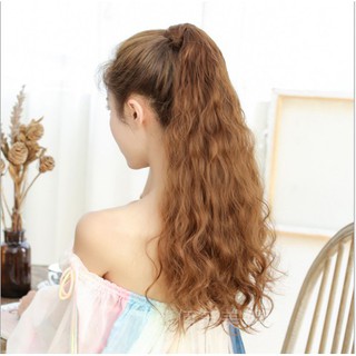 Tóc Giả Cột Xù Sang Chảnh Đuôi Ngựa cao cấp