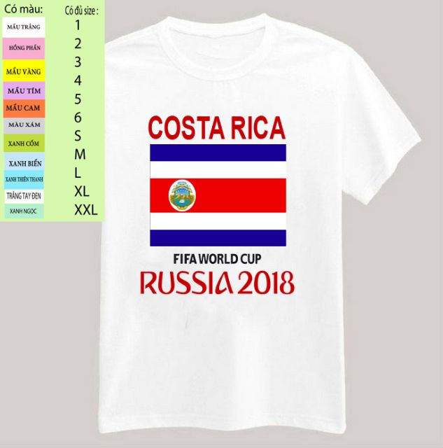 áo quốc kỳ các đội world cup 2018