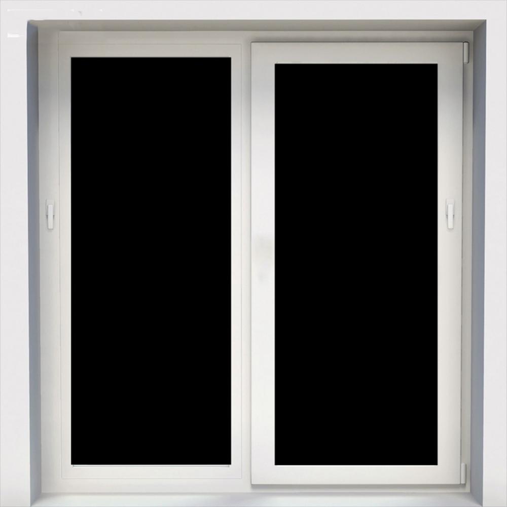 Phim Dán Cửa Sổ Chống Nhìn Trộm Màu Đen Có Thể Tháo Rời Tiện Dụng