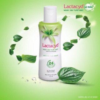 Dung dịch vẹ sinh phụ nữ lactacid trầu không