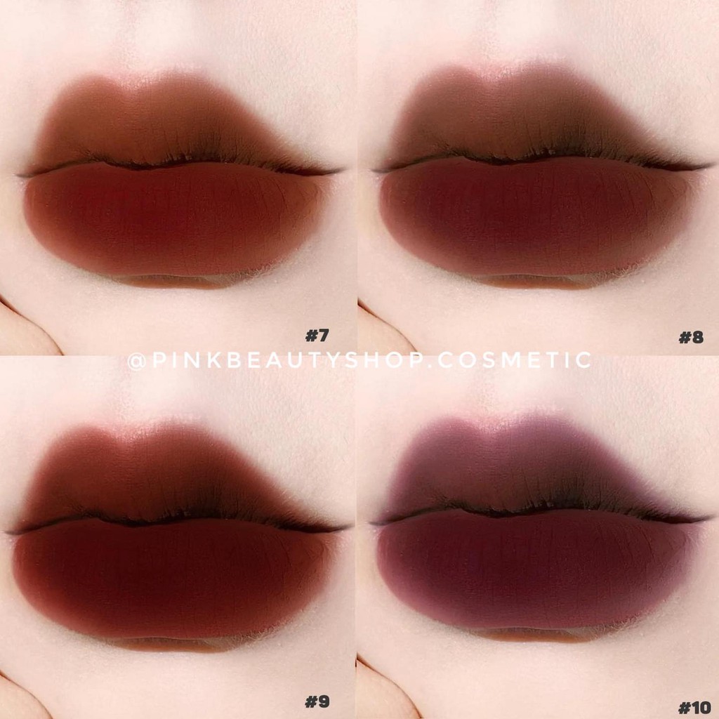 Son Kem Lì, Siêu Mịn Mượt Môi Romand See-Through Matte Tint