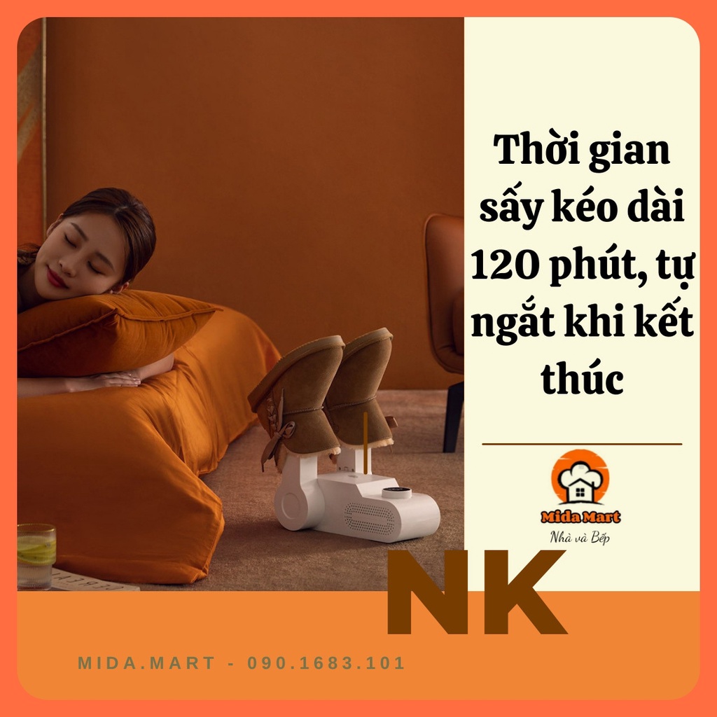 🔥 MÁY SẤY KHÔ, KHỬ TRÙNG KHỬ KHUẨN GIÀY DÉP NK CHÍNH HÃNG BẢO HÀNH 6 THÁNG🔥