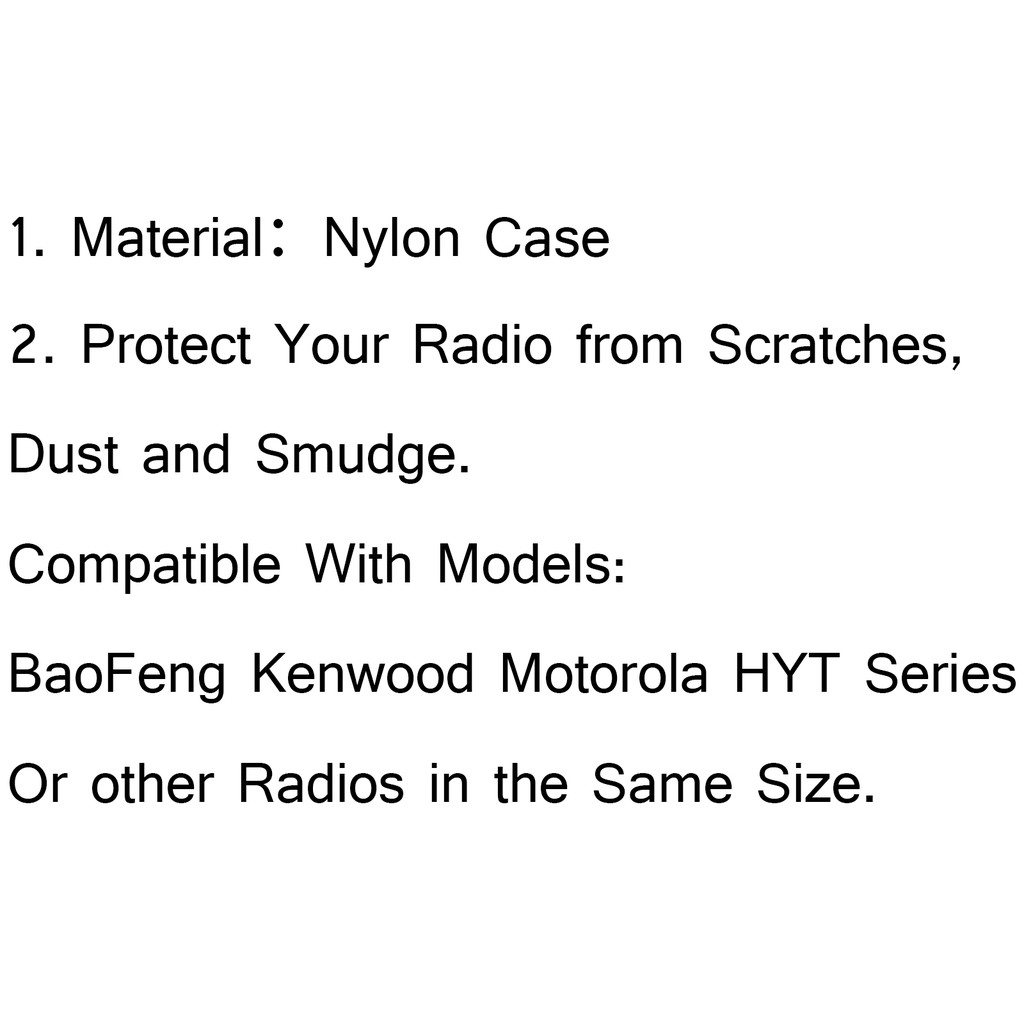 Vỏ Bảo Vệ Radio Hai Chiều Cho Kenwood Motorola Hyt | BigBuy360 - bigbuy360.vn