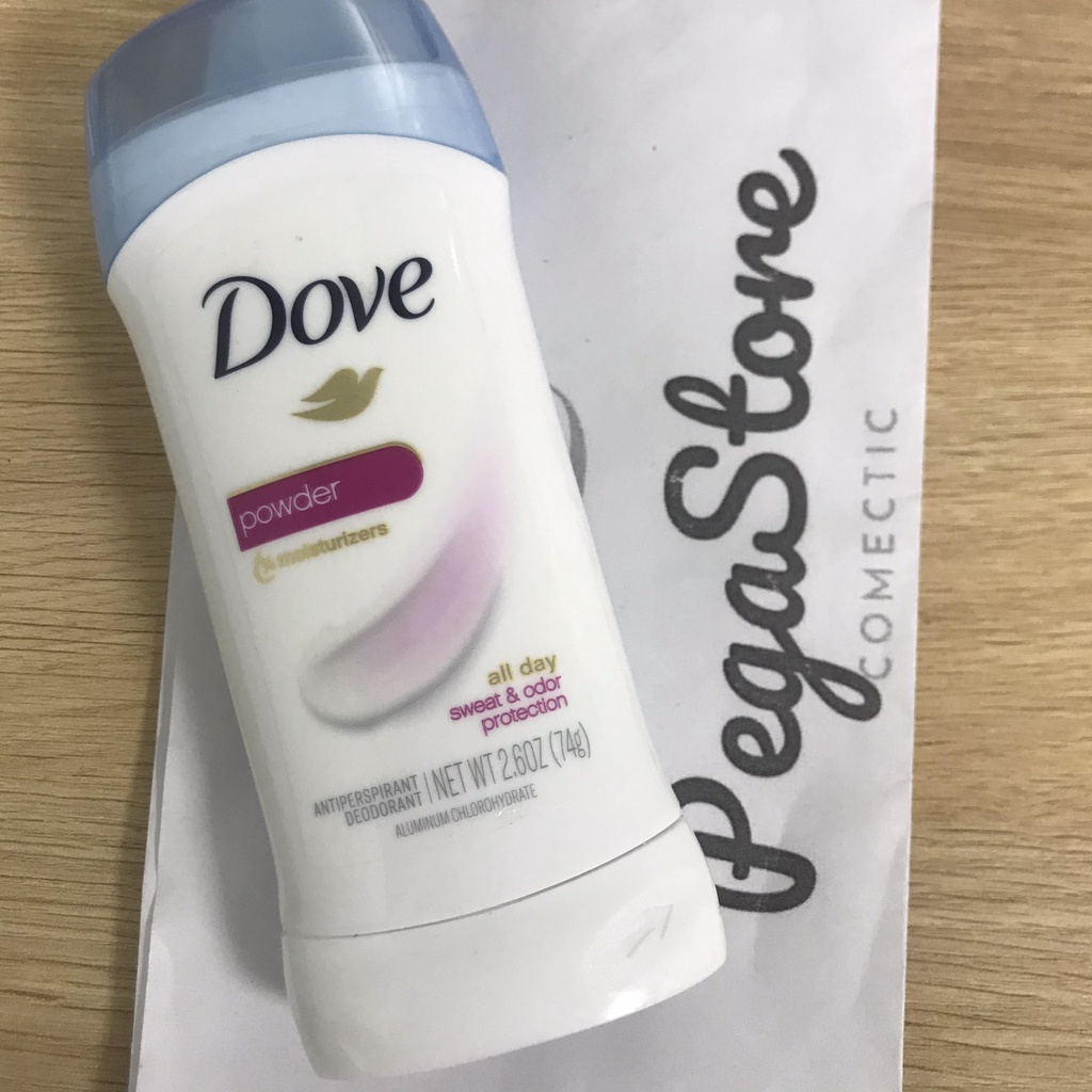 Lăn Khử Mùi Dove nữ Invisible Solid - lăn nách nữ 74g- sáp khử mùi dove - lăng nách nữ 24h