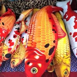GẤU BÔNG CÁ CHÉP KOI NHỒI BÔNG SIZE LỚN (0.9 MÉT)