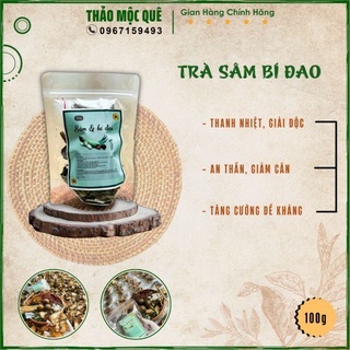 Trà sâm bí đao giảm cân thanh lọc cơ thể từ thiên nhiên, Trà bí đao thảo mộc quả la hán giữ dáng, mịn da