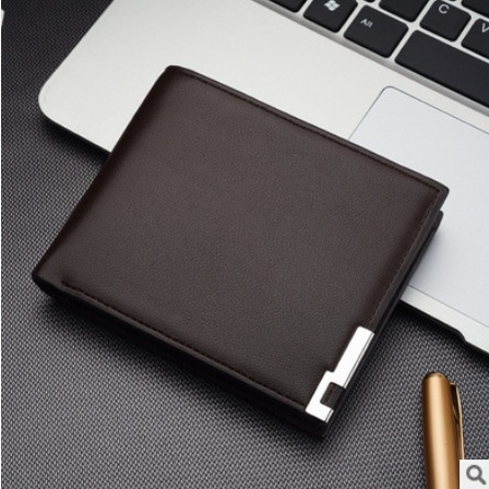 Ví da nam ,bóp nam thời trang viền kim loại sang trọng đẹp tiện ích mà giá rẻ