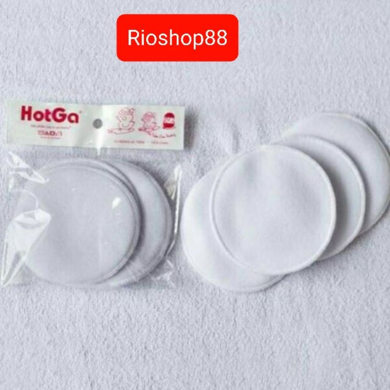 Miếng lót thấm sữa hotga giặt được (combo 4 miếng)
