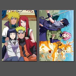 Bộ 8 Tấm Poster Anime Naruto