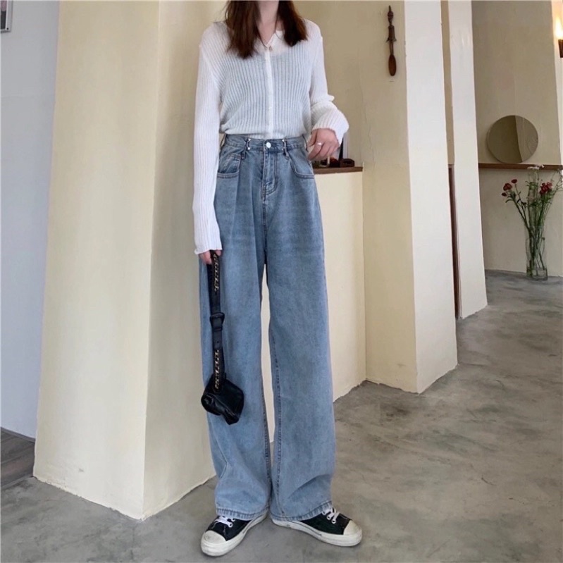 Quần Jeans cạp khuy