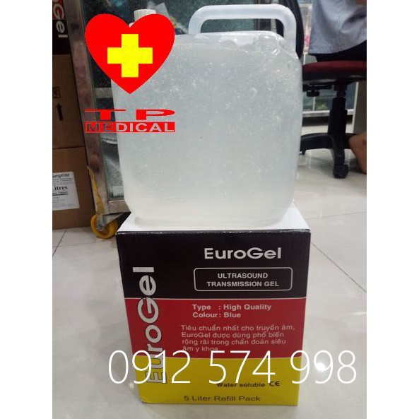 Gel triệt lông Euro màu trắng bình 5 lít | BigBuy360 - bigbuy360.vn