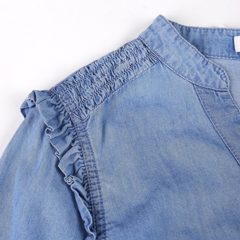 Áo sơmi denim C@che C@che xuất Pháp