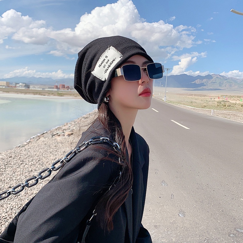 Mũ chất liệu cotton ấm áp thời trang Thu đông cho nữ