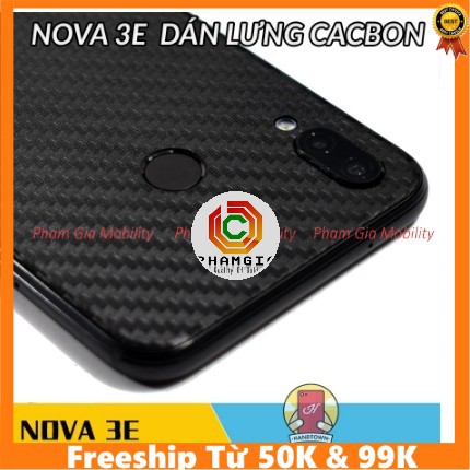 Kính cường lực Nova 3e/Nova 3 full keo, siêu hít (có video)