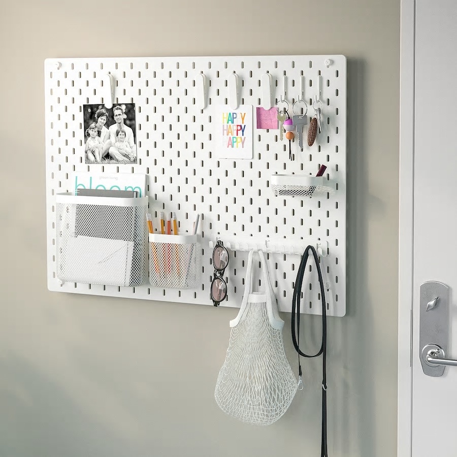 Thanh treo móc treo đồ bảng treo pegboard Skadis IKEA