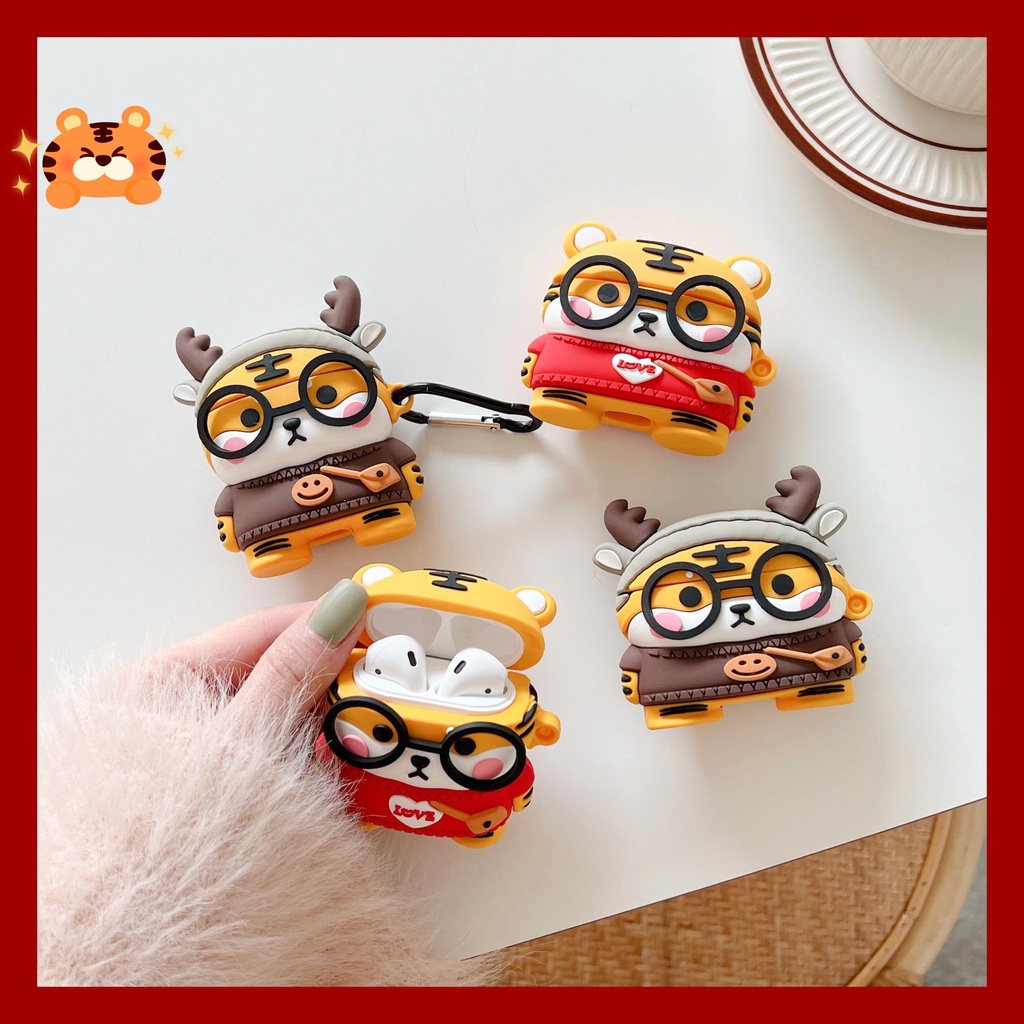 Vỏ Bảo Vệ Hộp Sạc Tai Nghe compatible AirPods 3 / 3 / 2021 Curcompatible AirPods3 / compatible AirPods2gen Ốp