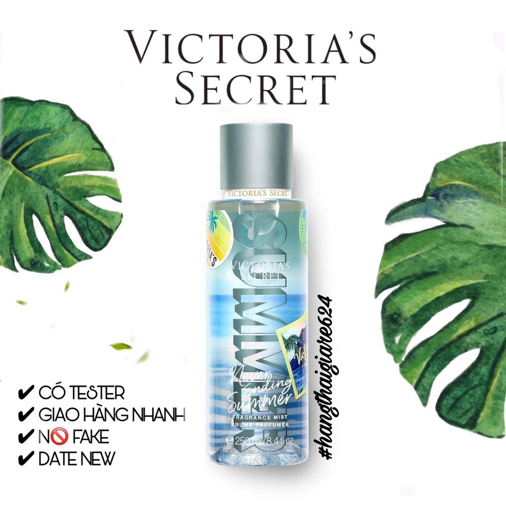 [HOT] VICTORIA'S SECRET Xịt Thơm Toàn Thân Body Mist - Never Ending Summer 250ml [MUA NGAY] | WebRaoVat - webraovat.net.vn