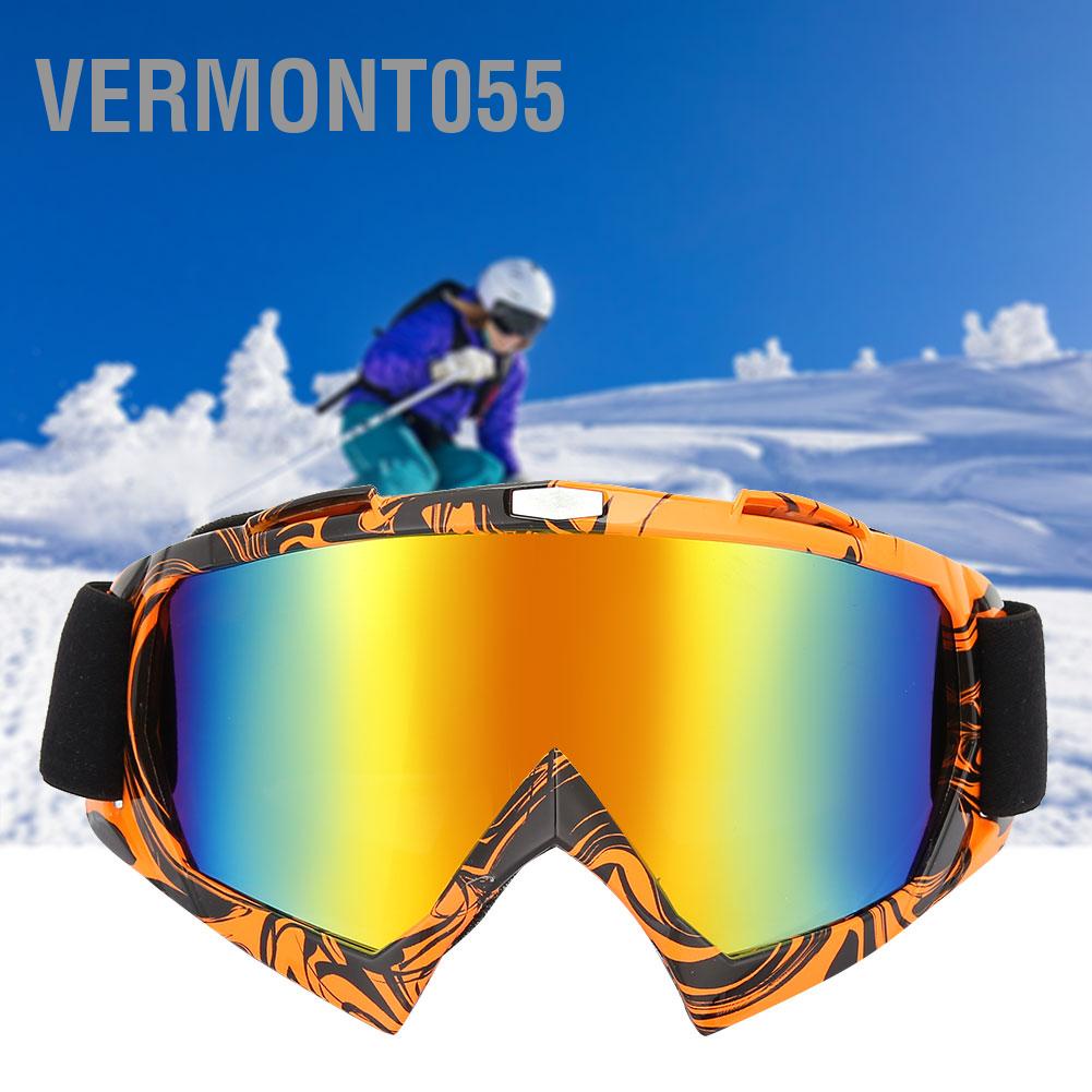 Vermont055 Vermont055 Nam nữ Snowboard Trượt tuyết Kính bảo vệ chống sương mù